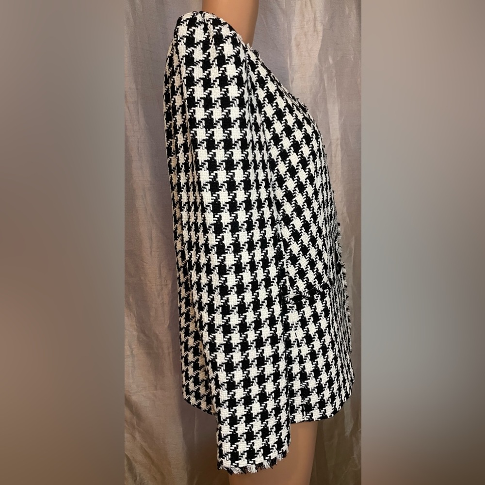 Express-houndstooth coat - Picture 3 of 7